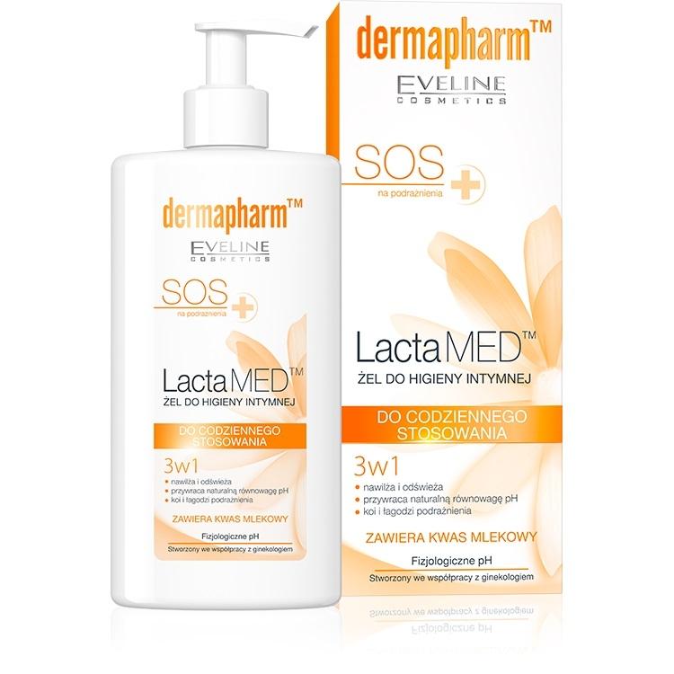 LACTAMED SOS - Sprchovací gél na intímnu hygienu 250ml