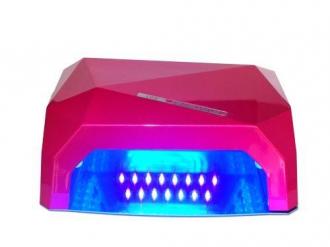 NABA Kombi lampa na nechty UV a LED ružová 18W
