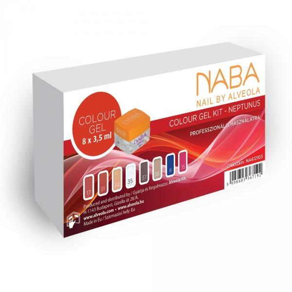 Sada Colour Gel farebný gél Neptunus 8x3,5ml