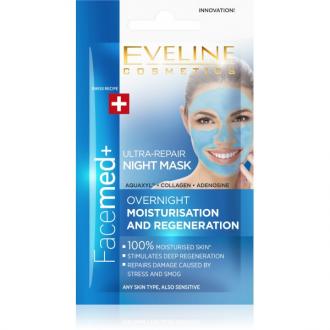 EVELINE FACEMED+ -Intenzívne zvlhčujúca a regenerujúca maska 7ml